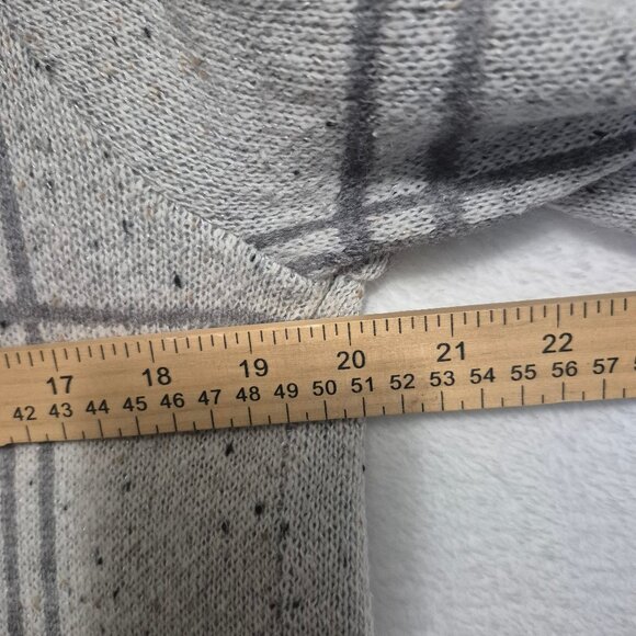 Nine West Hooded Cardigan Sweater M NWT Open Front Wool Blend Lagenlook Comfy - Picture 9 of 9